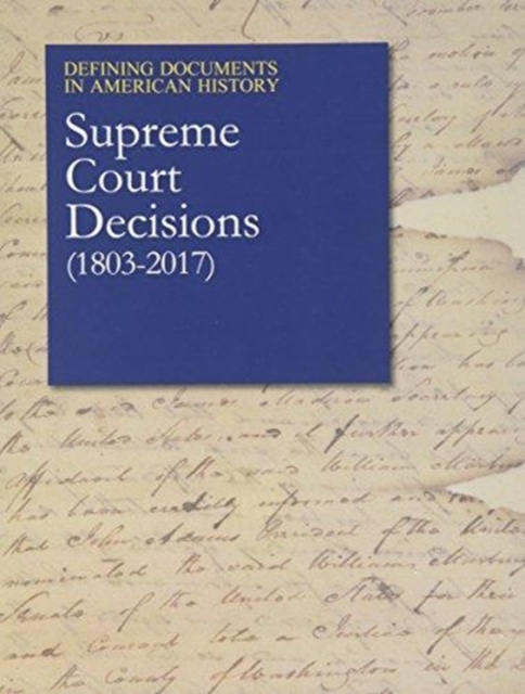 Court Cases (1803-2015), 2 Volume Set, Hardback Book