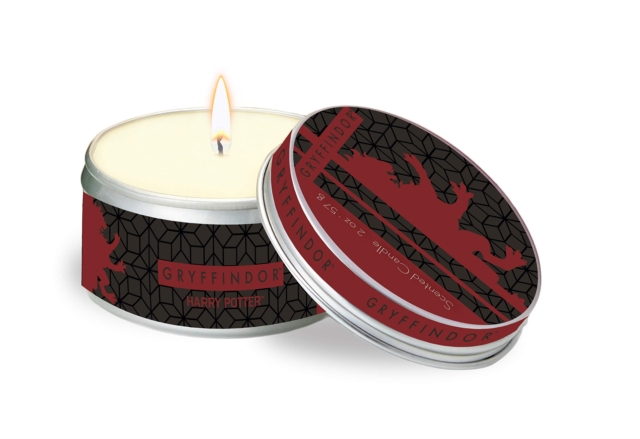 Harry Potter Gryffindor Scented Tin Candle : Large, Cinnamon, Other printed item Book