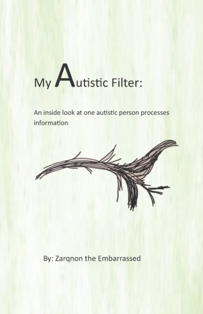 My Autistic Filter : An inside look at how one autistic person processes information, Paperback / softback Book