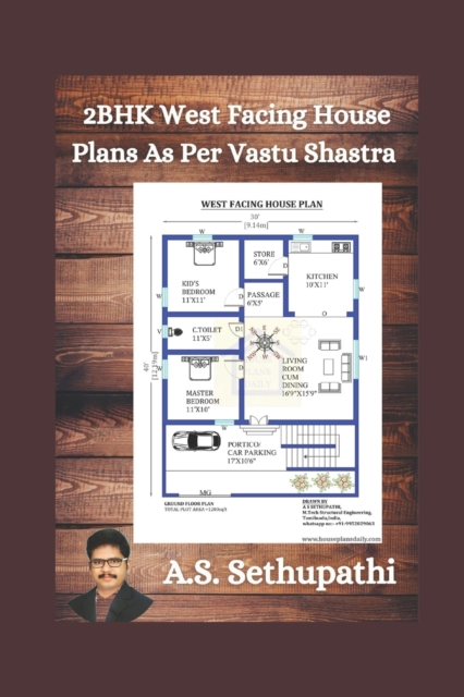 2 BHK West Facing House Plans As Per Vastu Shastra, Paperback / softback Book