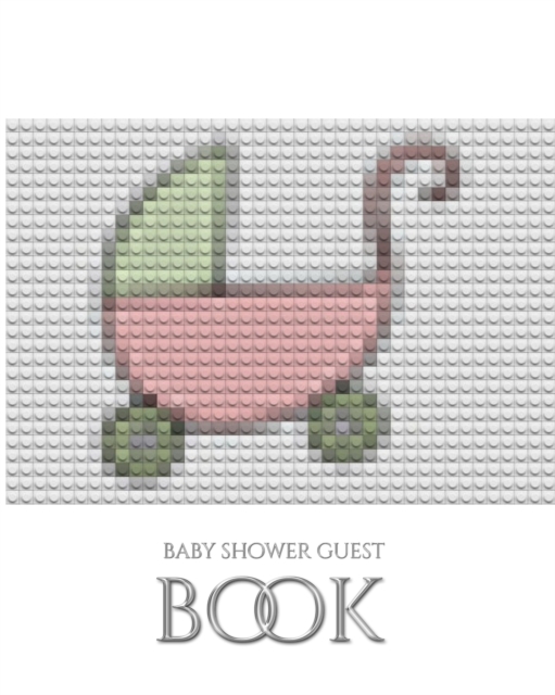 Baby Shower themed stroller blank page Guest Book : Baby Shower Guest Book, Paperback / softback Book