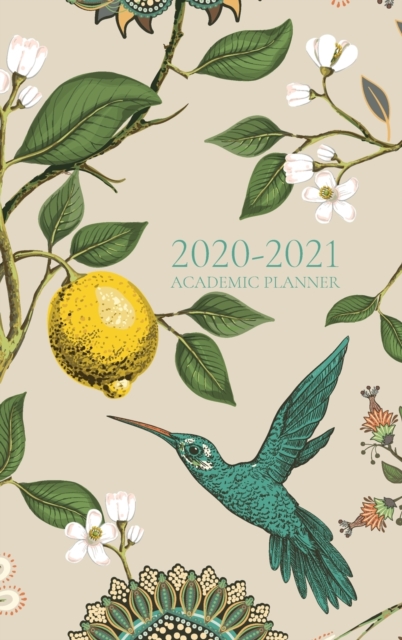 2020- 2021 Academic Planner : Hummingbird, Hardback Book