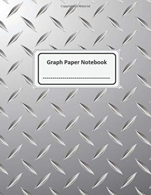 Graph Paper Notebook : Grid Composition Notebook 8.5'' x 11'', 100 pages, Paperback / softback Book