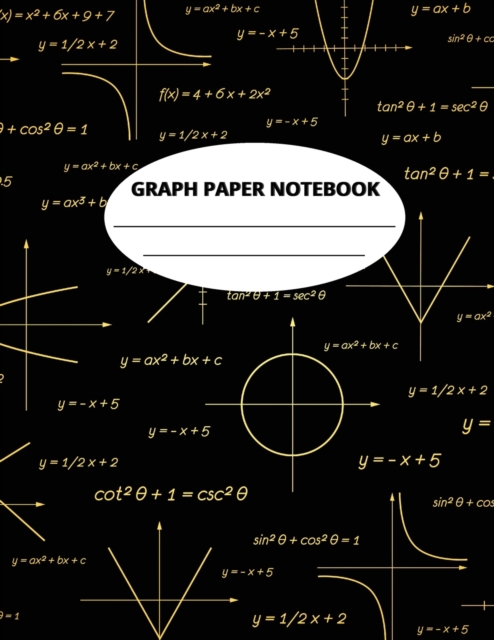 Graph Paper Notebook : Large Size 8.5'' x 11'', Paperback / softback Book