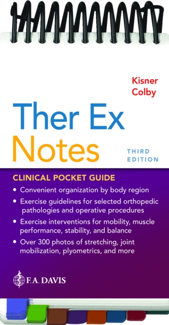 Ther Ex Notes : Clinical Pocket Guide, Spiral bound Book