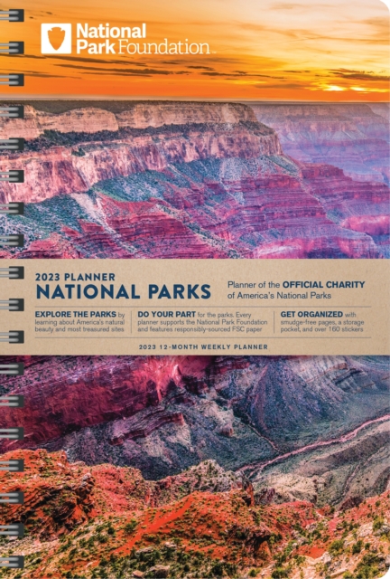 2023 National Park Foundation Planner, Calendar Book