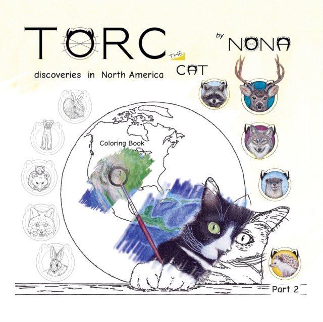 TORC the CAT discoveries in North America Coloring Book part 2, Paperback / softback Book