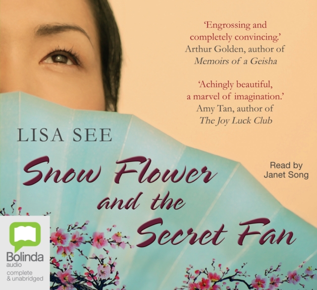 Snow Flower and the Secret Fan, Audio disc Book