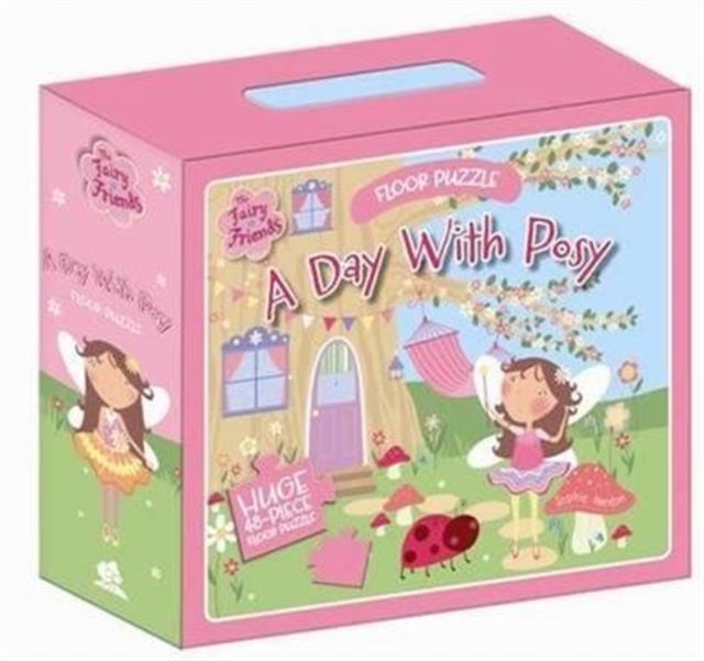 A Day with Posy Floor Puzzle, Hardback Book