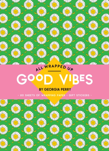 Good Vibes by Georgia Perry : A Wrapping Paper Book, Other printed item Book