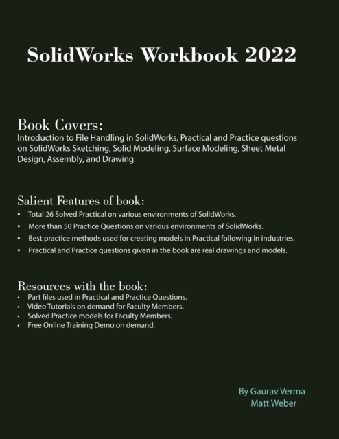 SolidWorks Workbook 2022, Paperback / softback Book
