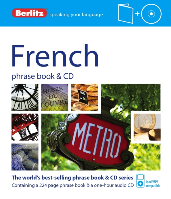 Berlitz: French Phrase Book & CD, Paperback Book