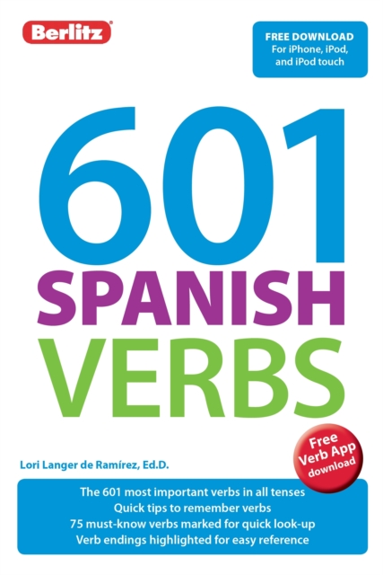 Berlitz 601 Verbs Spanish, Paperback / softback Book