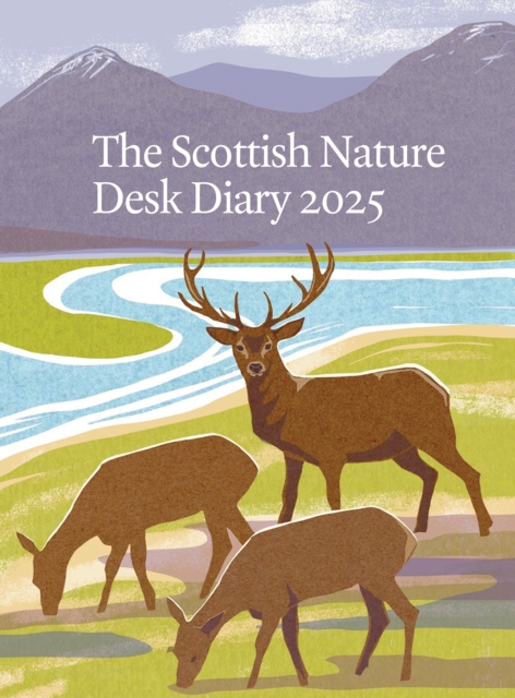 The Scottish Nature Desk Diary 2025, Diary or journal Book