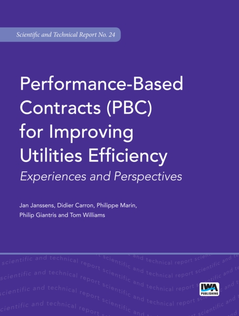 Performance-Based Contracts (PBC) for Improving Utilities Efficiency, Paperback / softback Book