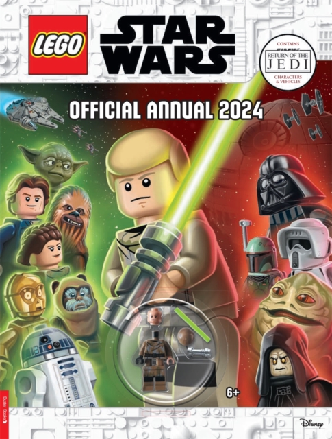 LEGO® Star Wars™: Return of the Jedi: Official Annual 2024 (with Luke Skywalker minifigure and lightsaber), Hardback Book