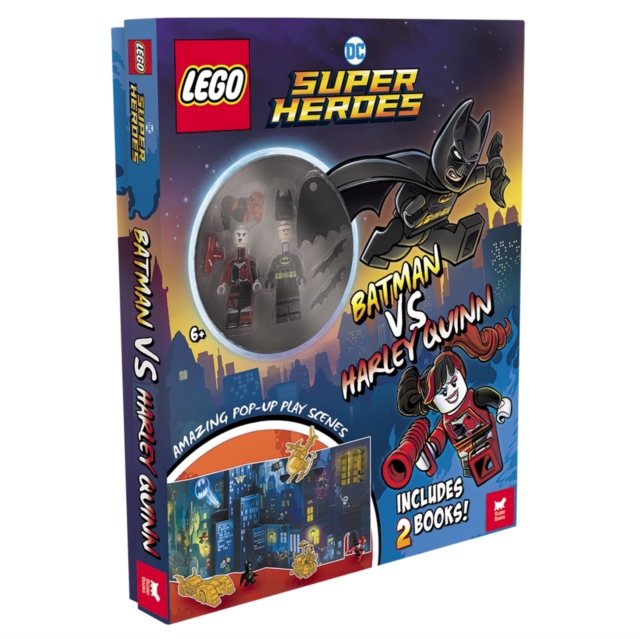 LEGO® DC Super Heroes™: Batman vs. Harley Quinn (with Batman™ and Harley Quinn™ minifigures, pop-up play scenes and 2 books), Hardback Book