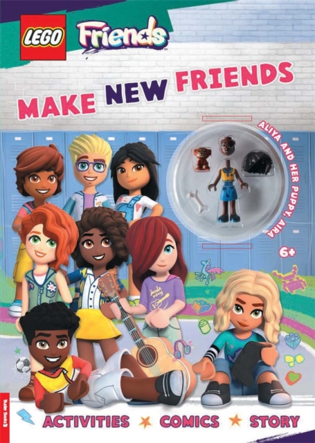 LEGO® Friends: Make New Friends (with Aliya mini-doll and Aira puppy), Paperback / softback Book