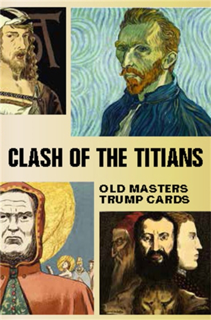 Clash of the Titians : Old Masters Trump Game, Cards Book
