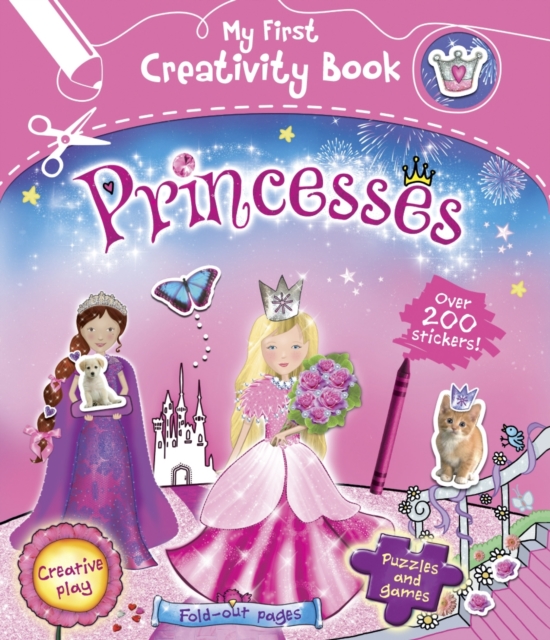 My First Creativity Book - Princesses, Spiral bound Book
