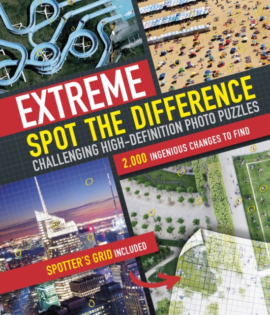 Extreme Spot The Difference : Challenging High-Definition Photo Puzzles, Hardback Book