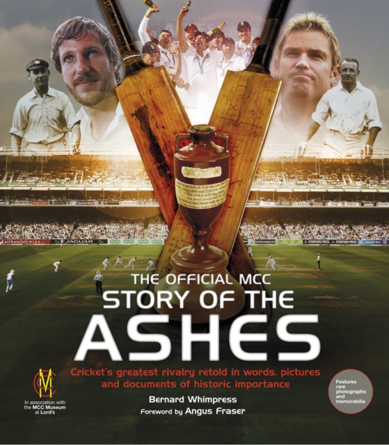 The Official MCC History of the Ashes, Hardback Book