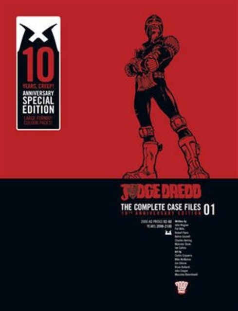 Judge Dredd: The Complete Case Files 01 : 10th Anniversary Edition, Hardback Book