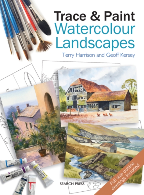 Trace & Paint Watercolour Landscapes, PDF eBook