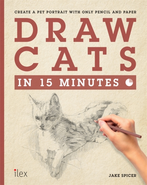 Draw Cats in 15 Minutes : Create a pet portrait with only pencil & paper, Paperback Book