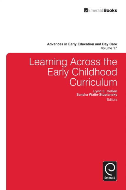 Learning Across the Early Childhood Curriculum, Hardback Book