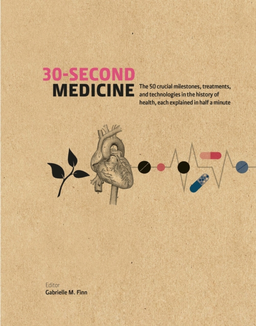 30-Second Medicine : The 50 crucial milestones, treatments and technologies in the history of health, each explained in half a minute, Hardback Book