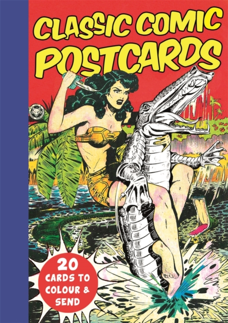 Classic Comic Postcards : 20 Cards to Colour & Send, Postcard book or pack Book