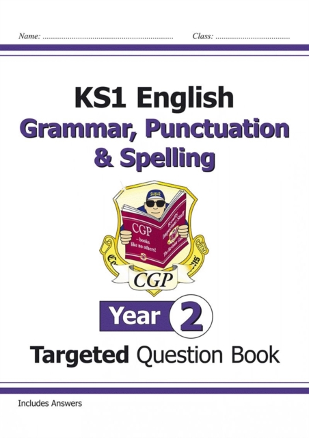 KS1 English Year 2 Grammar, Punctuation & Spelling Targeted Question Book (with Answers), Paperback / softback Book