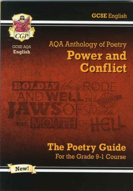 GCSE English AQA Poetry Guide - Power & Conflict Anthology inc. Online Edition, Audio & Quizzes, Multiple-component retail product, part(s) enclose Book