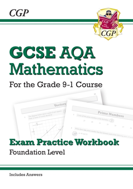 GCSE Maths AQA Exam Practice Workbook: Foundation - includes Video Solutions and Answers, Paperback / softback Book