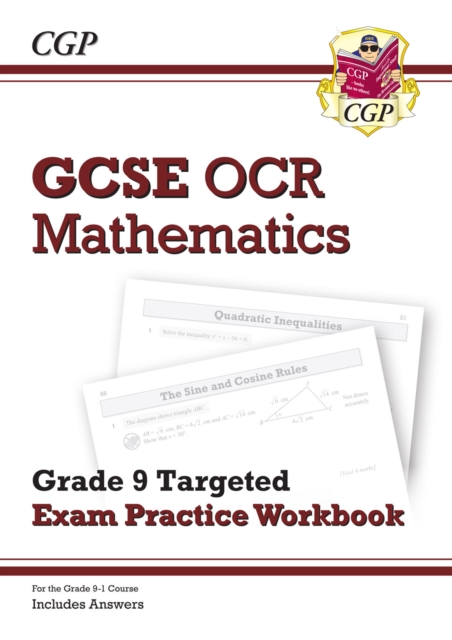 GCSE Maths OCR Grade 8-9 Targeted Exam Practice Workbook (includes Answers), Paperback / softback Book