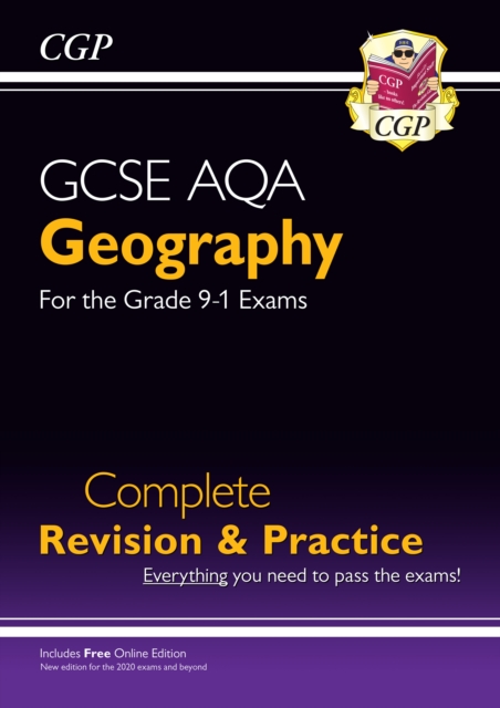 New GCSE Geography AQA Complete Revision & Practice includes Online Edition, Videos & Quizzes, Multiple-component retail product, part(s) enclose Book