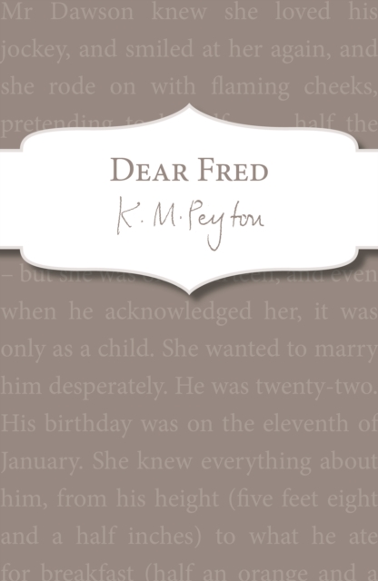 Dear Fred, Paperback / softback Book