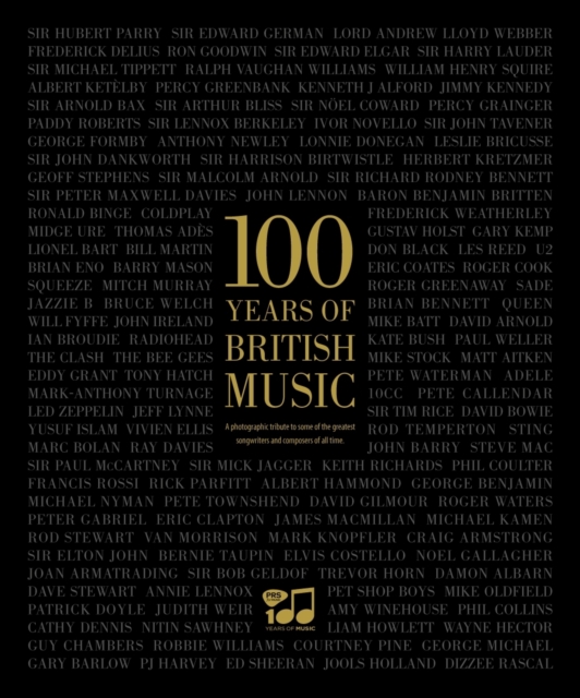 100 Years of British Music, Hardback Book