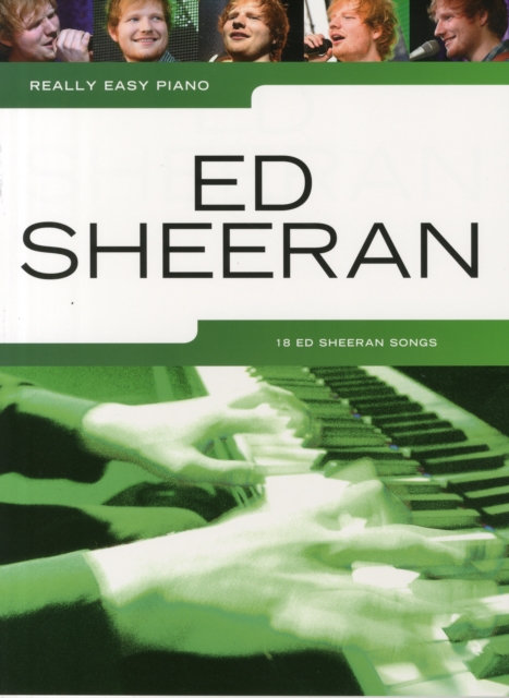Really Easy Piano : Ed Sheeran, Book Book