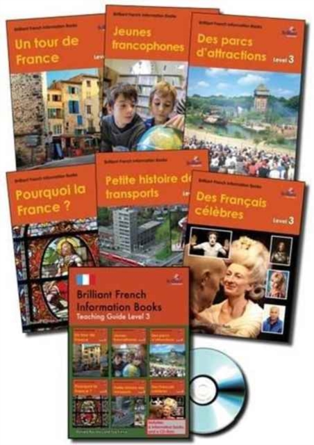 Brilliant French Information Books pack - Level 3 : A graded French non-fiction reading scheme for primary schools, Multiple-component retail product Book
