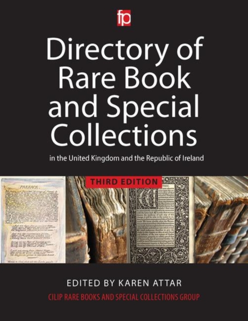 Directory of Rare Book and Special Collections in the UK and Republic of Ireland, Hardback Book