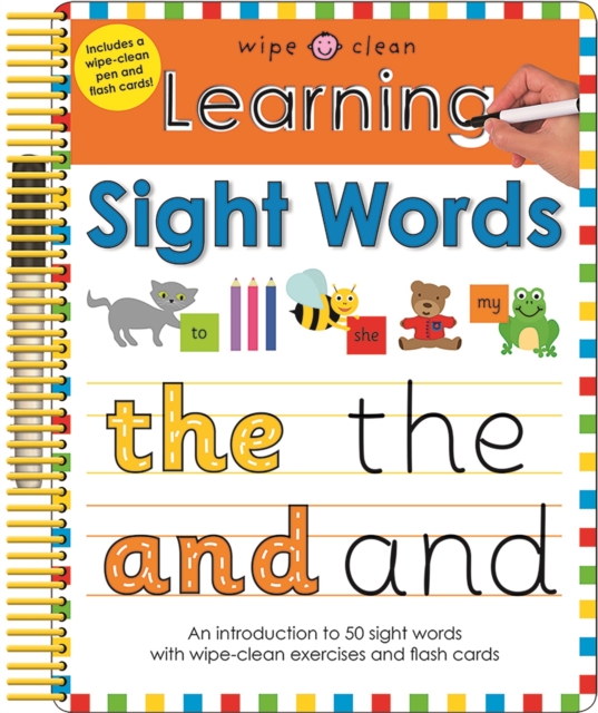 Learning Sight Words, Spiral bound Book