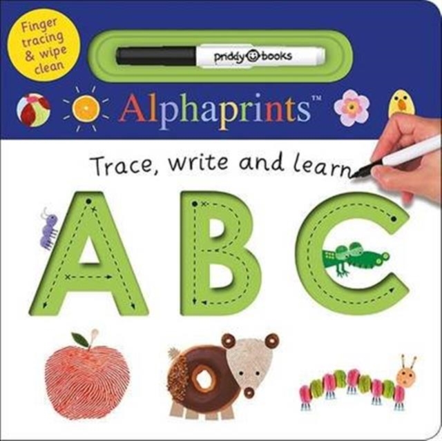 ABC : Alphaprints Trace, Write, Learn, Board book Book