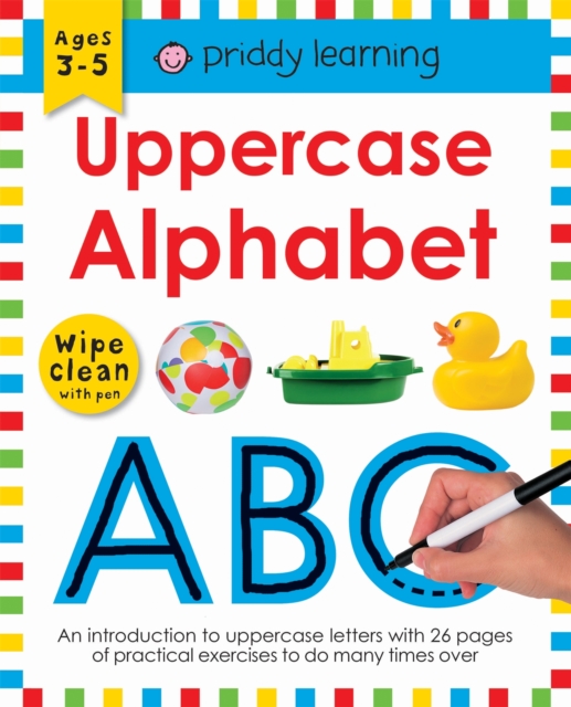 Uppercase Alphabet, Spiral bound Book
