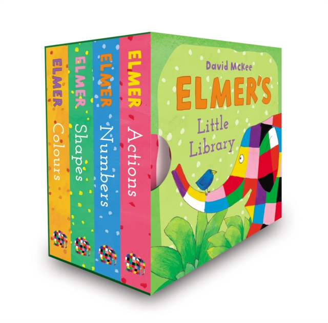 Elmer’s Little Library, Board book Book