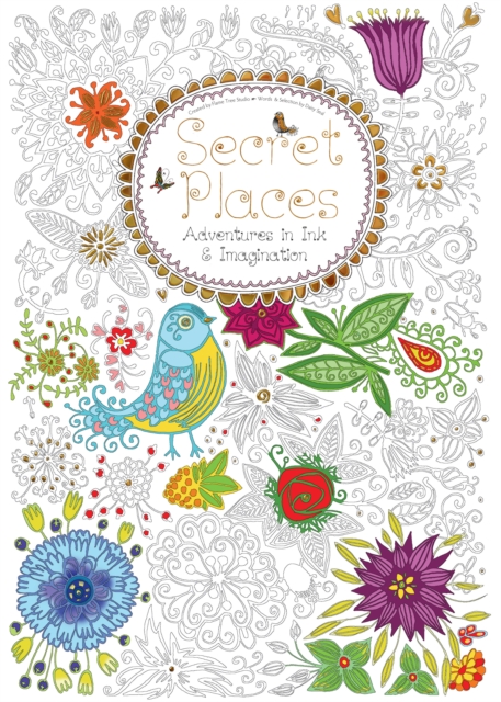 Secret Places (Colouring Book) : Adventures in Ink and Imagination, Paperback / softback Book