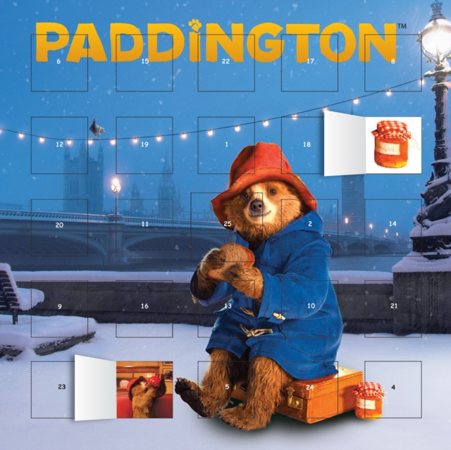 Paddington movie advent calendar (with stickers), Calendar Book