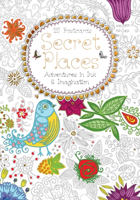 Secret Places Postcard Book : Adventures in Ink and Imagination, Postcard book or pack Book