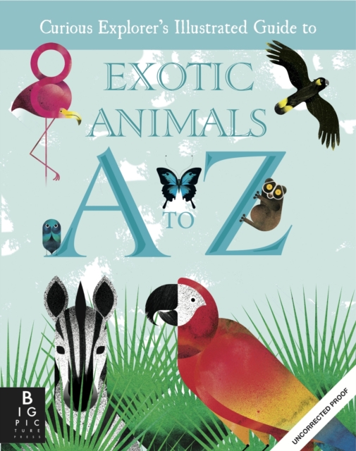 The Curious Explorer's Illustrated Guide to Exotic Animals A to Z, Hardback Book